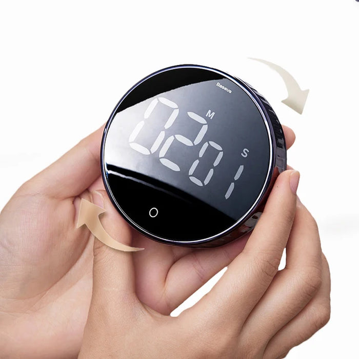 Magnetic Kitchen Timer Digital Timer Manual Countdown Alarm Clock Mechanical Cooking Timer Cooking Shower Study Stopwatch