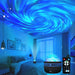 LED Galaxy Projector Light Colorful Galaxy Sky Projector Bedroom Night Light Kids Room Decoration Christmas Party Decoration