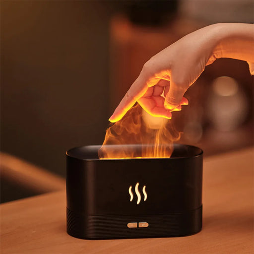 Aroma Air Humidifier | Aroma Flame Diffuser | Orlandotrendstore