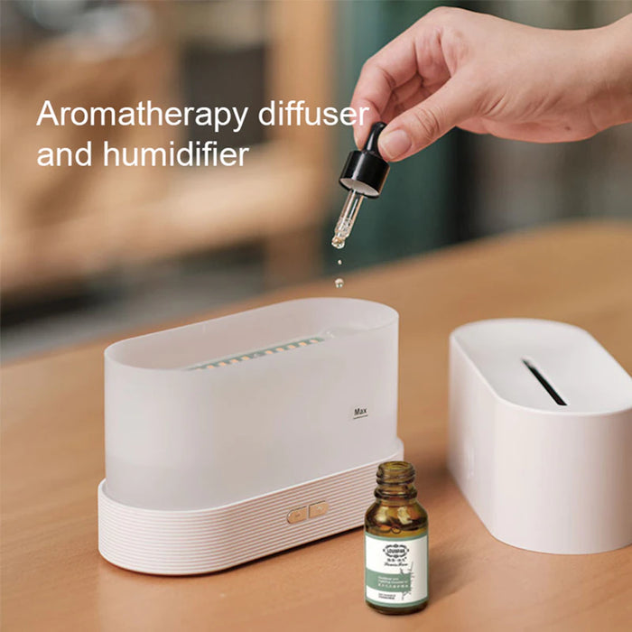 Aroma Air Humidifier | Aroma Flame Diffuser | Orlandotrendstore