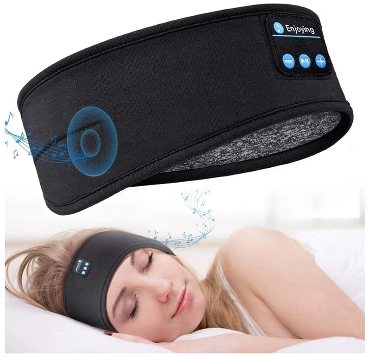 Bluetooth Earphones Sports Sleeping Headband Elastic Wireless